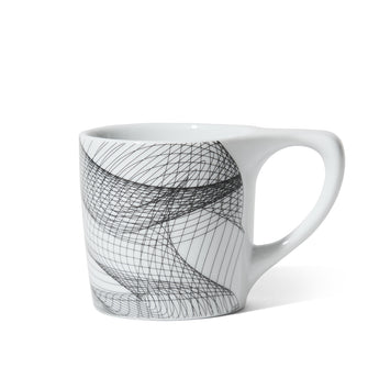 notNeutral x DotsToLines Lino Mug, White