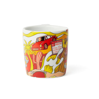 notNeutral x Aaron Kai Lino Mug, "Mural"