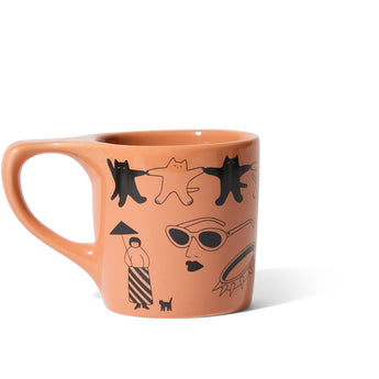 notNeutral x Katya Krasnova Lino Mug, Papaya