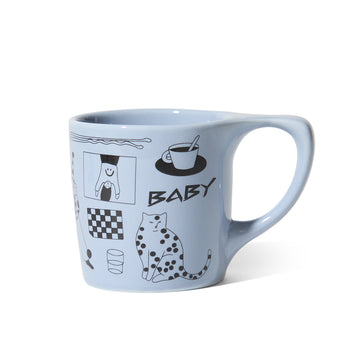 notNeutral x Katya Krasnova Lino Mug, Periwinkle