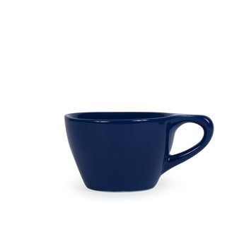 Lino Double Cappuccino Cup Only, Indigo