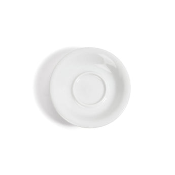 Lino Espresso Saucer, White