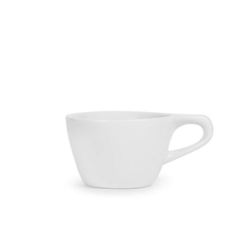 Lino Double Cappuccino Cup Only, White